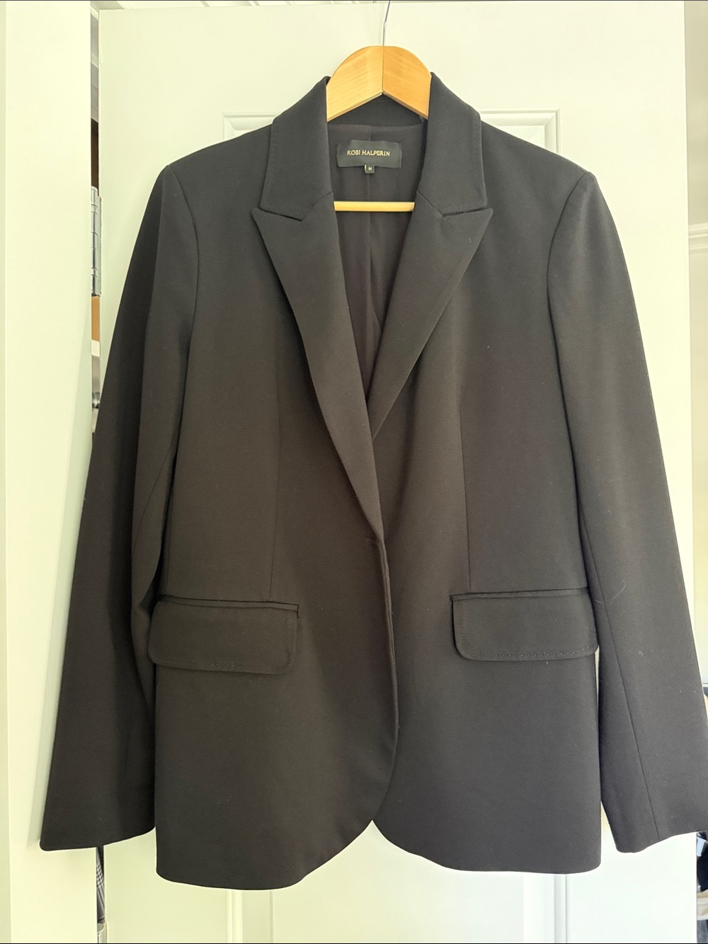 Kobi Halperin Black Single-Button Blazer
